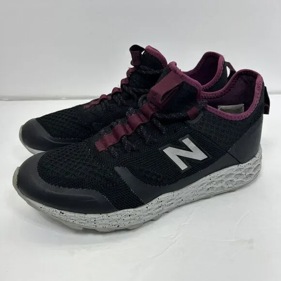 New Balance Fresh Foam Trailbuster Women's Size 8 Black Gray Purple Trails Hike - Picture 3 of 15